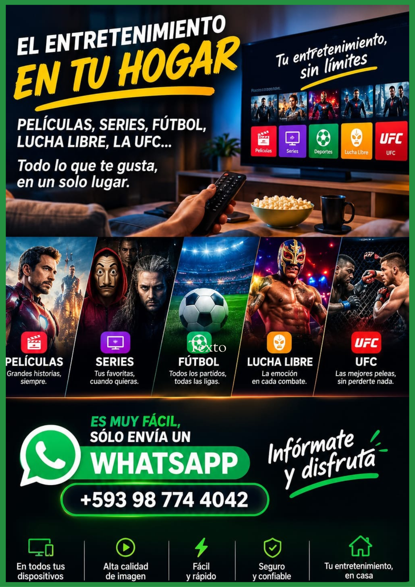 ENTRETENIMIENTO EN CASA